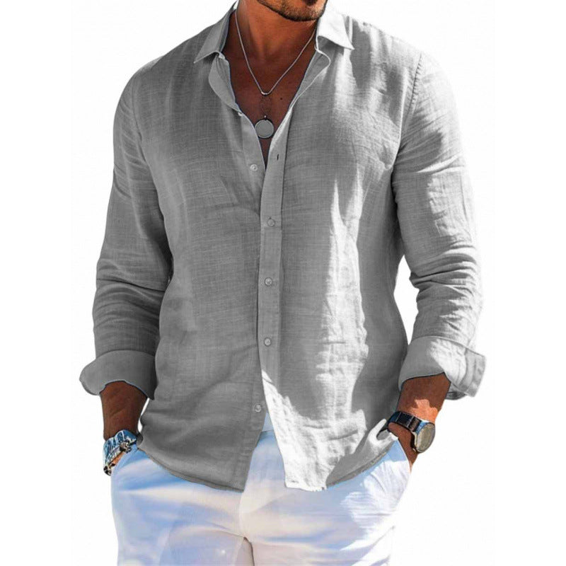B&B - Chemise élégante en tissu respirant