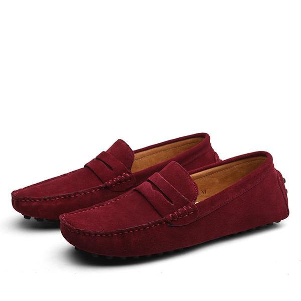 B&B - Mocassins Marina en daim