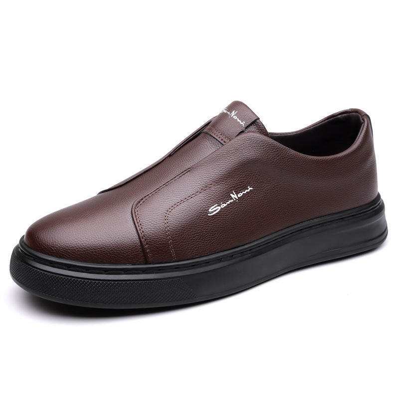 B&B - Chaussures en cuir véritable
