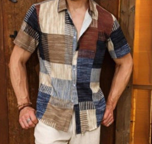 B&B - Chemise élégante à manches courtes