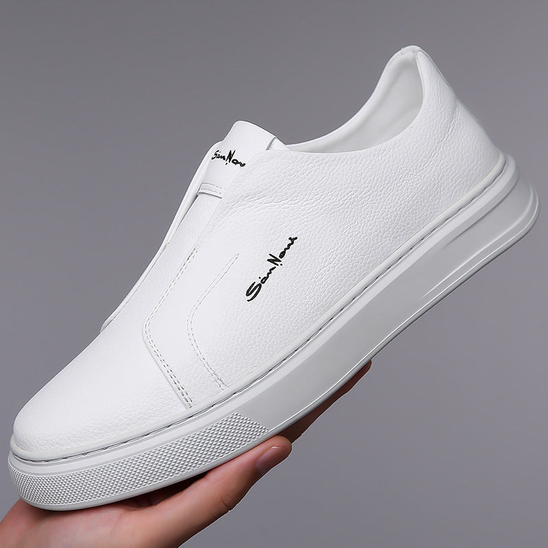 B&B - Chaussures en cuir véritable