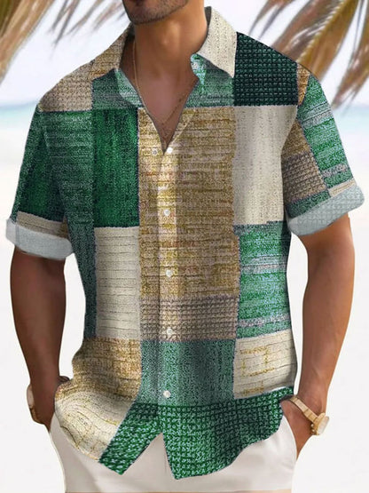 B&B - Chemise élégante à manches courtes