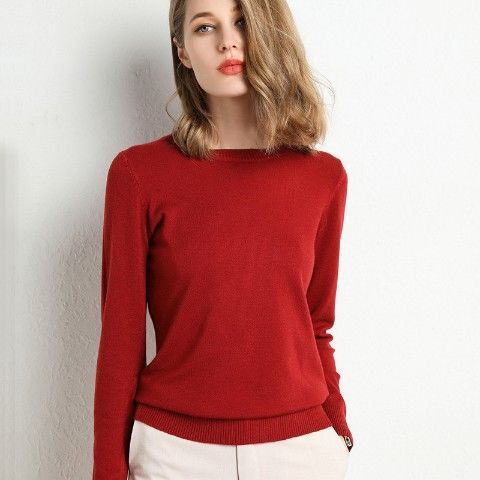 B&B - Pull confort en laine essentiel