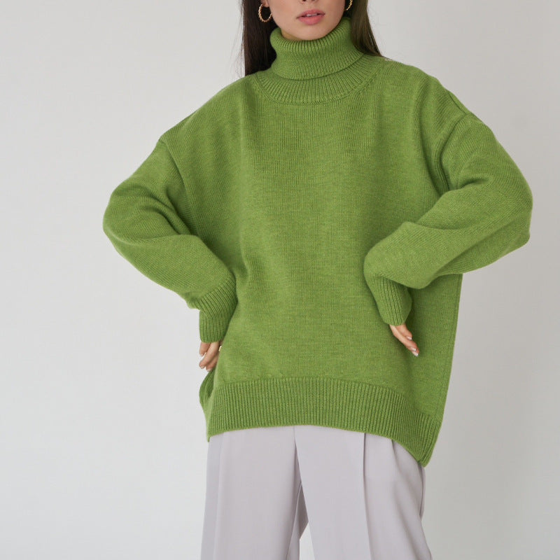 B&B - Pull Col Roulé Confortable Femme