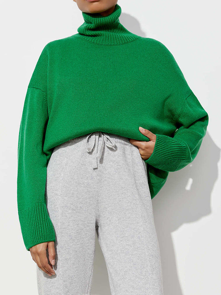 B&B - Pull Col Roulé Confortable Femme