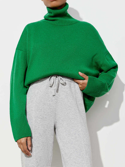 B&B - Pull Col Roulé Confortable Femme
