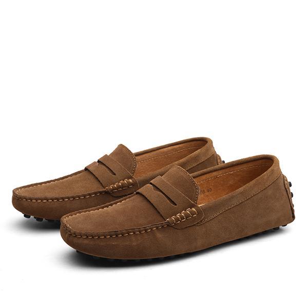 B&B - Mocassins Marina en daim