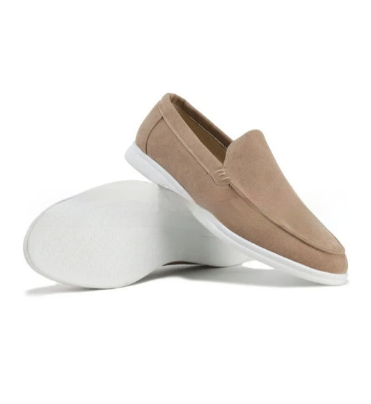 B&B - Mocassins élégants en suède