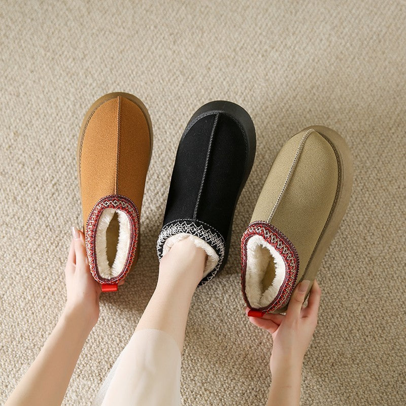 B&B - Chaussons à doublure chaude
