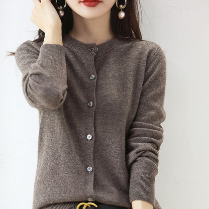 B&B - Cardigan classique en maille boutonnée