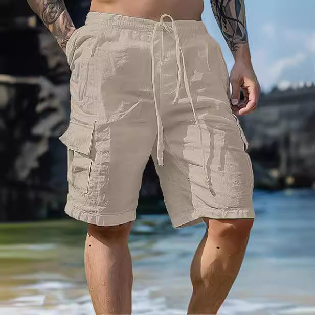 B&B - Short respirant à taille élastique