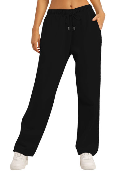B&B - Joggers à jambe large et coupe décontractée