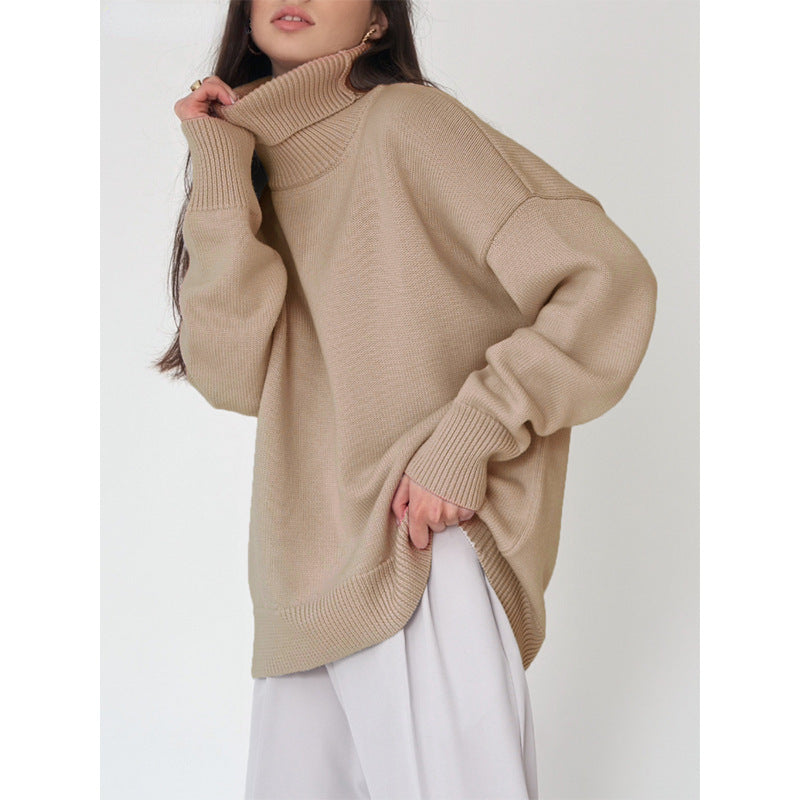 B&B - Pull Col Roulé Confortable Femme