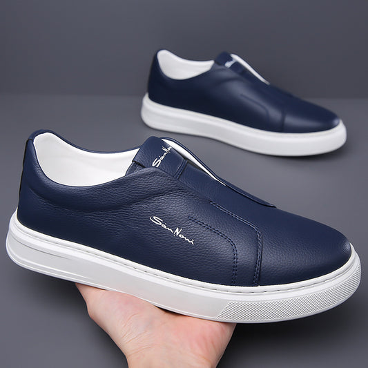 B&B - Chaussures en cuir véritable