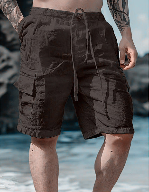 B&B - Short respirant à taille élastique