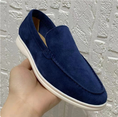 B&B - Mocassins élégants en suède