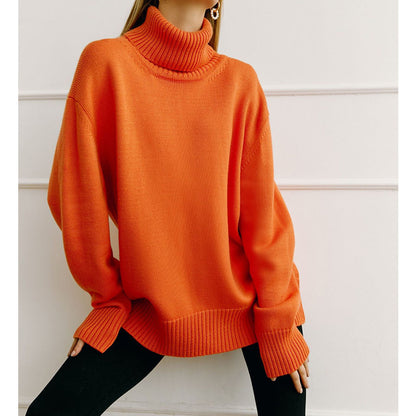 B&B - Pull Col Roulé Confortable Femme
