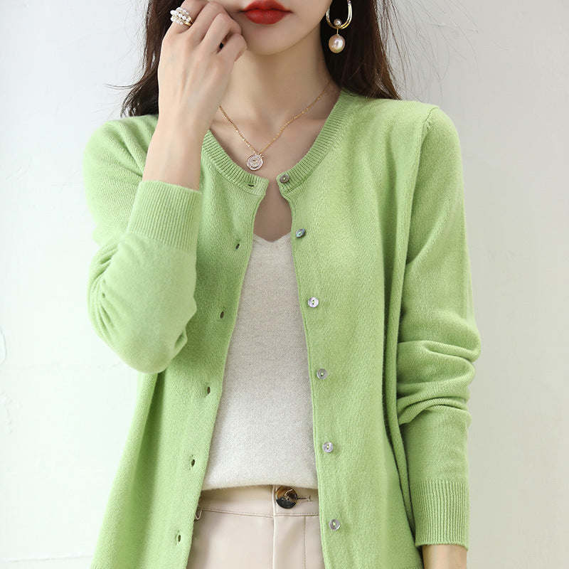 B&B - Cardigan classique en maille boutonnée