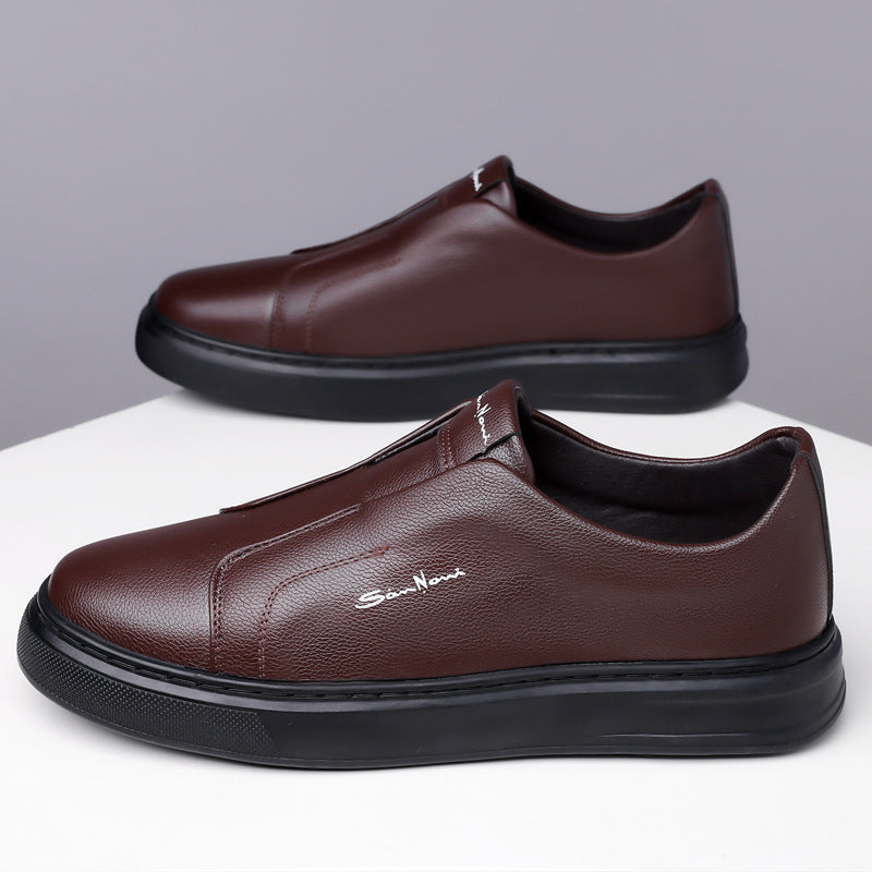 B&B - Chaussures en cuir véritable