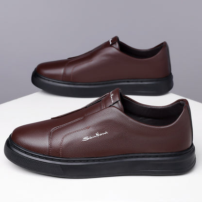 B&B - Chaussures en cuir véritable