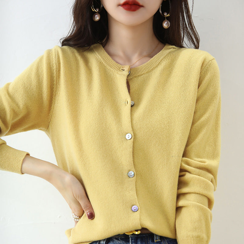 B&B - Cardigan classique en maille boutonnée