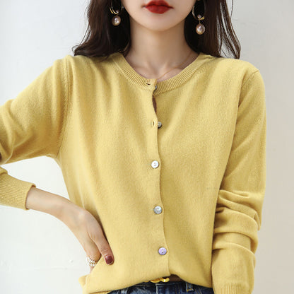 B&B - Cardigan classique en maille boutonnée