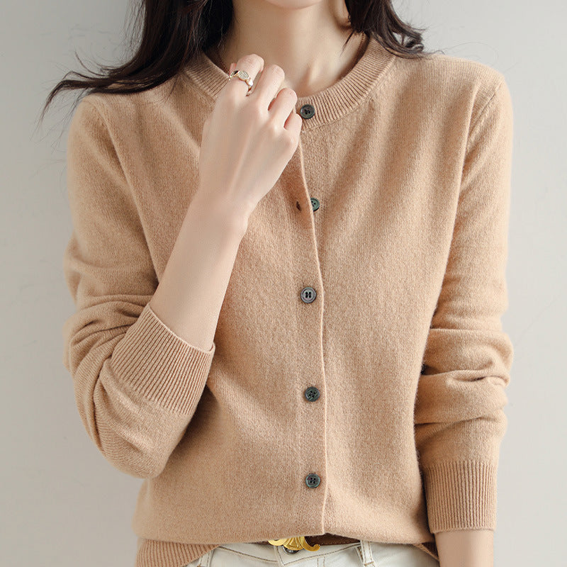 B&B - Cardigan classique en maille boutonnée