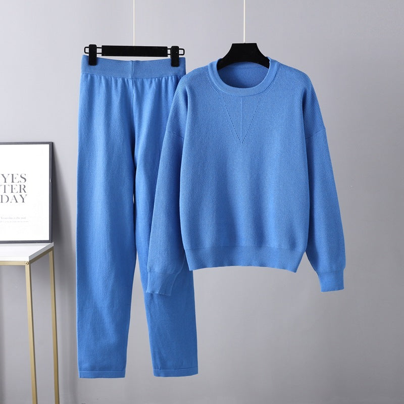 B&B - Ensemble deux pièces Lounge en tricot torsadé