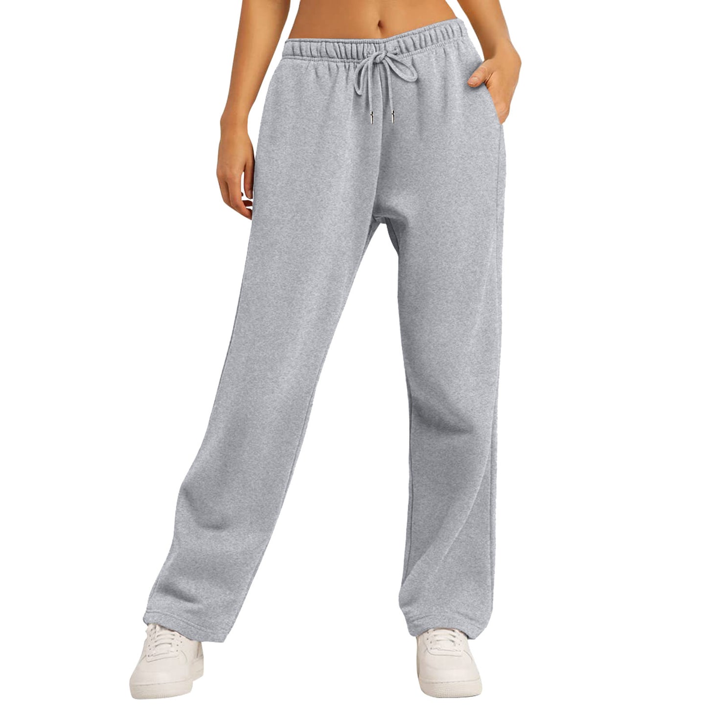B&B - Joggers à jambe large et coupe décontractée