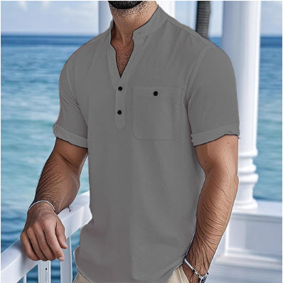 B&B - Chemise élégante à manches courtes