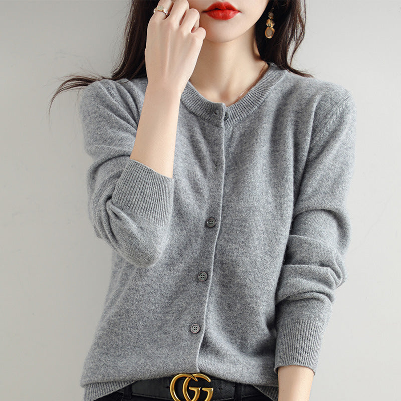 B&B - Cardigan classique en maille boutonnée
