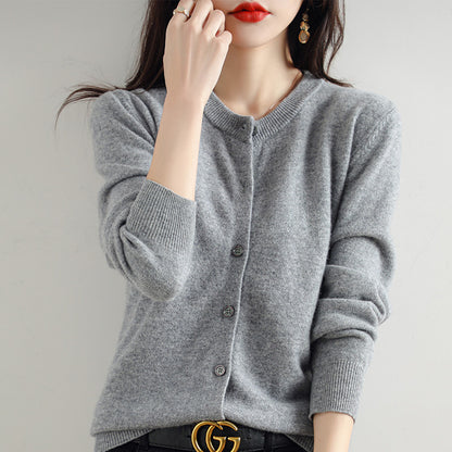 B&B - Cardigan classique en maille boutonnée