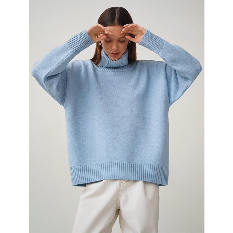 B&B - Pull Col Roulé Confortable Femme