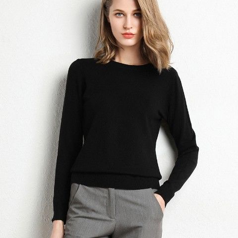 B&B - Pull confort en laine essentiel