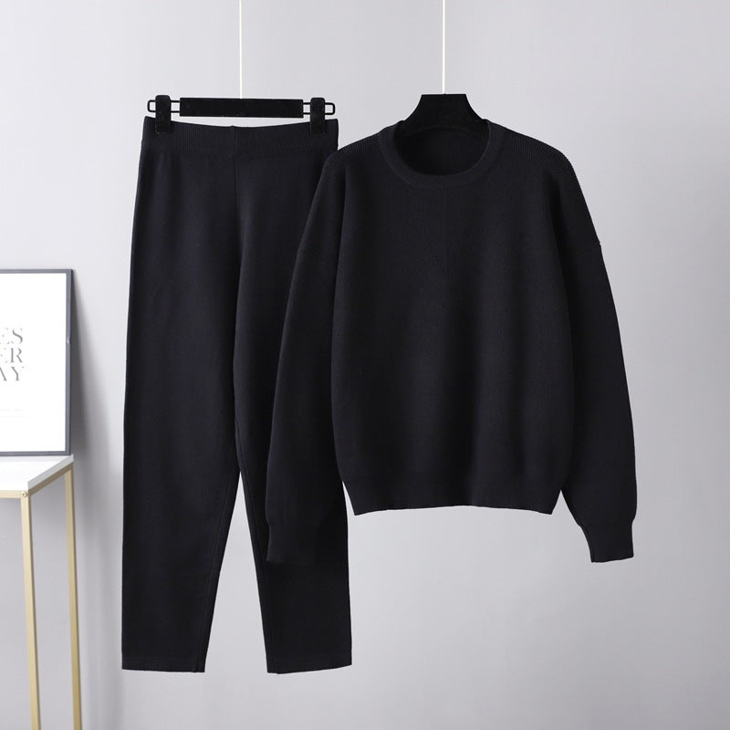 B&B - Ensemble deux pièces Lounge en tricot torsadé