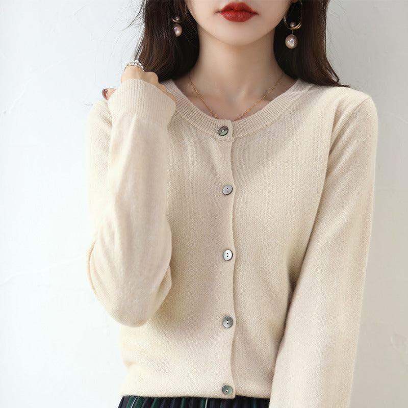 B&B - Cardigan classique en maille boutonnée