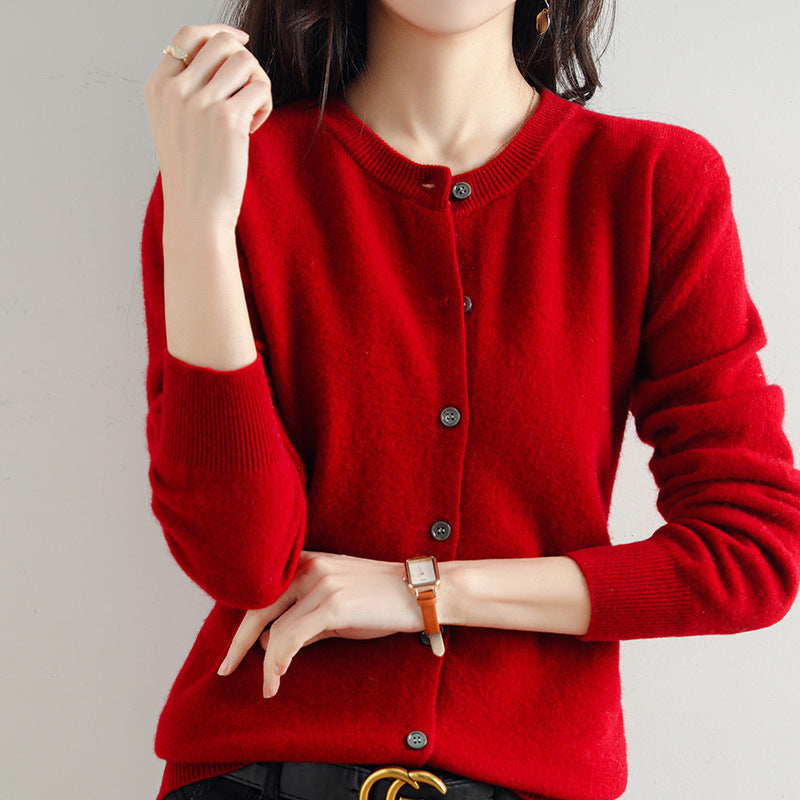 B&B - Cardigan classique en maille boutonnée