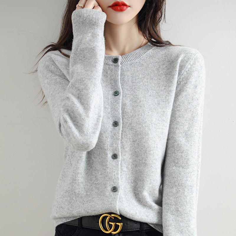 B&B - Cardigan classique en maille boutonnée