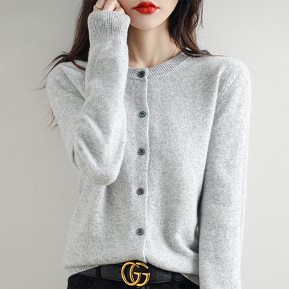 B&B - Cardigan classique en maille boutonnée