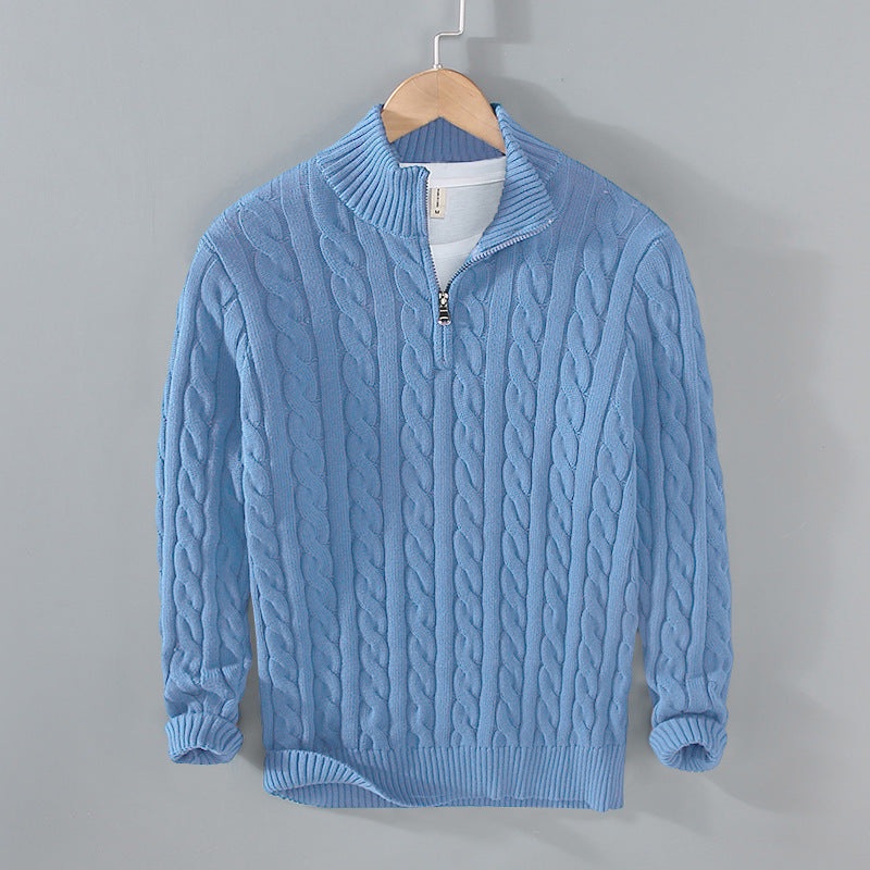 B&B - Pull demi-zippé