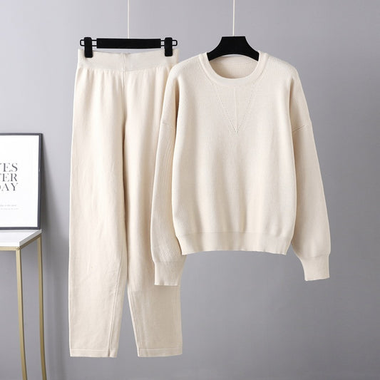 B&B - Ensemble deux pièces Lounge en tricot torsadé