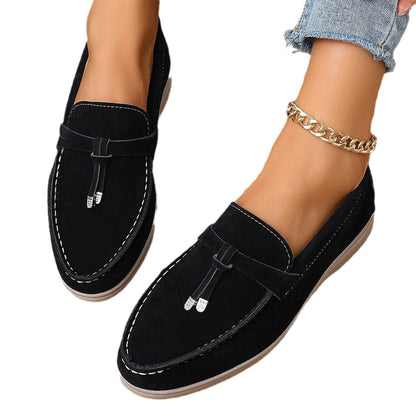 B&B - Mocassins en daim Old Money
