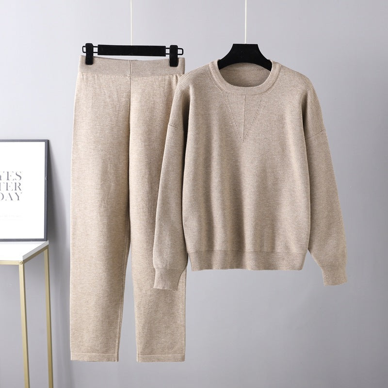 B&B - Ensemble deux pièces Lounge en tricot torsadé