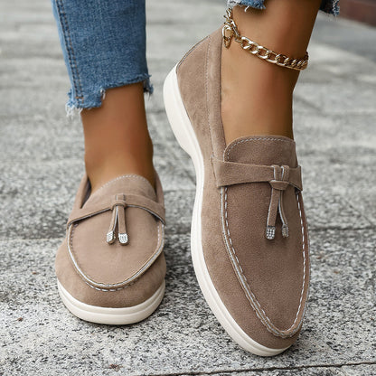 B&B - Mocassins en daim Old Money