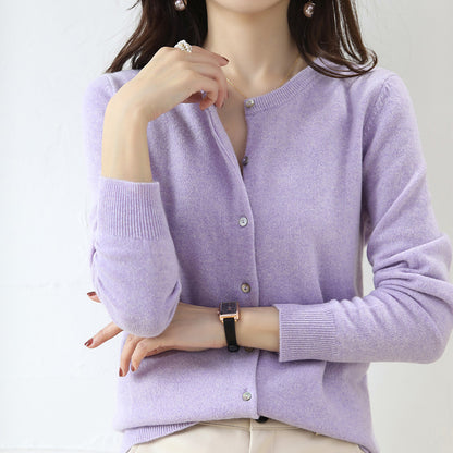 B&B - Cardigan classique en maille boutonnée