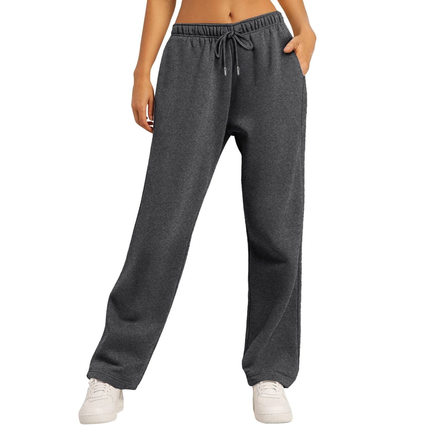 B&B - Joggers à jambe large et coupe décontractée