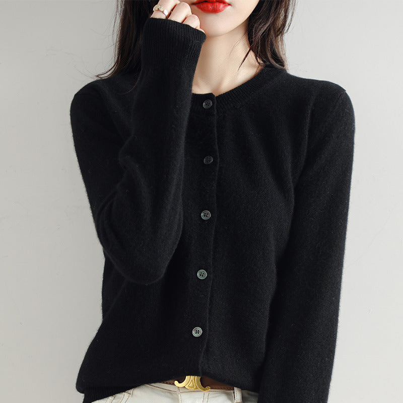B&B - Cardigan classique en maille boutonnée