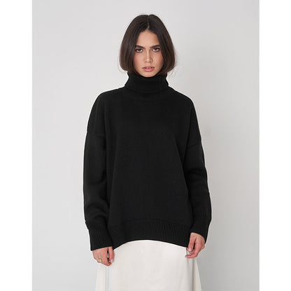 B&B - Pull Col Roulé Confortable Femme