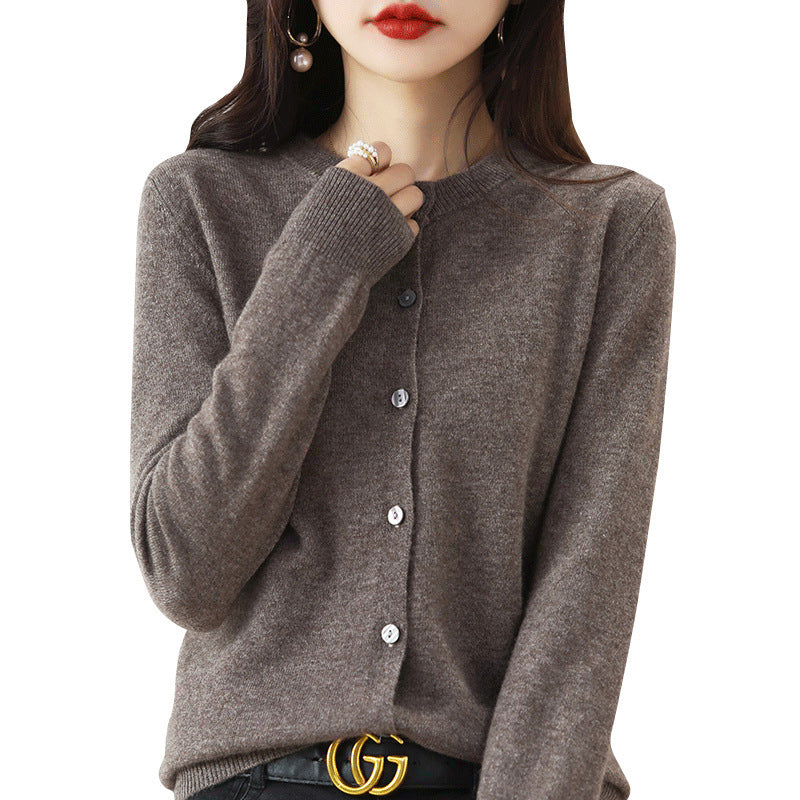 B&B - Cardigan classique en maille boutonnée