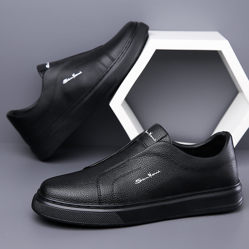 B&B - Chaussures en cuir véritable